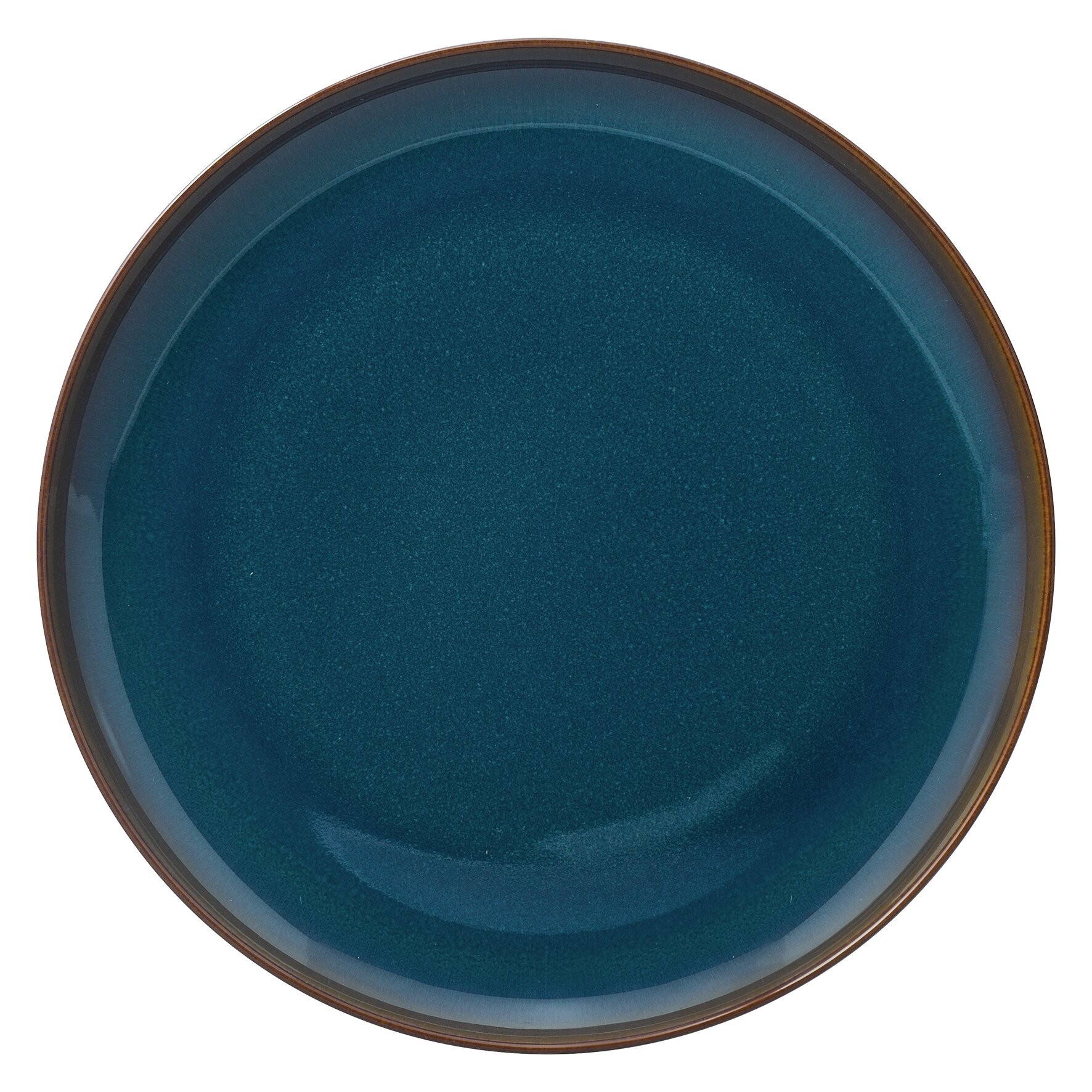 Crafted Denim, Speiseteller ø 260 mm braun